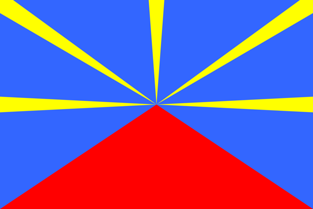 レユニオンの旗